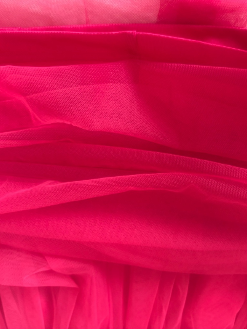 NWOT Adidas tulle skirt hot pink raspberry Small - Picture 5 of 6